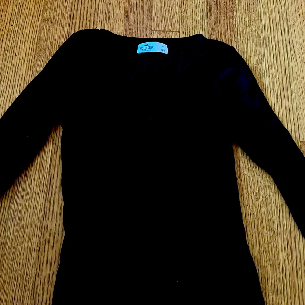 Hollister Black Blouse